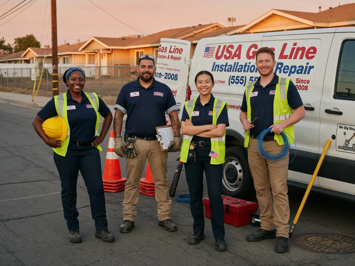 Gas Line Installation company in Annandale, MN